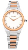 Armbanduhr Lowell Dame Rachel in Vernickelt stahl roségold PL5391-5102 - PL5391-5102